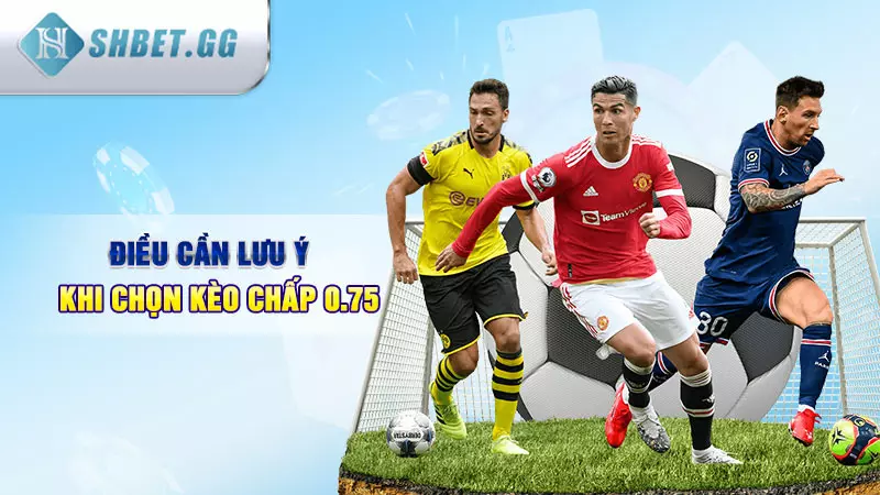 Cược chấp 0.75 là gì? Mẹo chọn kèo bóng đá chính xác 7 Điều cần lưu ý khi chọn kèo chấp 0.75